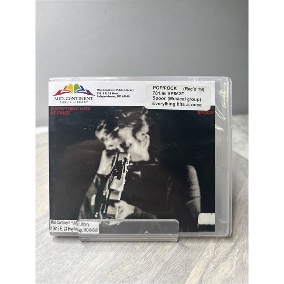Spoon – Everything Hits at Once: The Best of Spoon (CD, 2019 Matador) Indie Rock - Picture 1 of 5